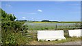Blocked field entrance south of Botany Bay Farm in DT11 9EY