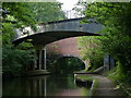Two bridges crossing the Grand Union Canal in B92 8NR