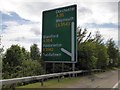 Sign by the A35 ahead of A354 junction in DT2 7LL