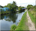 Towpath along the Grand Union Canal in B92 8DW