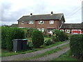 Rural houses on Metheringham Fen Lane in LN4 3AW