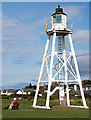 East Cote Lighthouse, Silloth (1) in Silloth-on-Solway