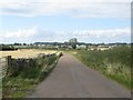 Country road north of Swinhoe in NE68 7UX