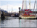 Lock at Sovereign Harbour in BN23 5AD