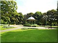 Bandstand in Maurice Lea Memorial Park in DE11 9PE