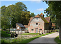 Working watermill, Mapledurham, Oxfordshire in RG8 8TF