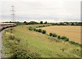 View from a Bristol-Cheltenham train - looking towards Westerleigh Junction in BS37 8YS