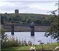 Valve Tower on Bollinhurst Reservoir in SK12 2NY