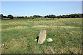 Rubbing Stone on Prestatyn Castle Motte in LL19 9NE