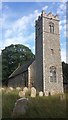 Church and churchyard at Ilketshall St John in St. John, Ilketshall