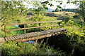 Footbridge over the Old Mill Lade in KA19 7NY