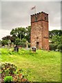 Tower of Former Church of St Bartholomew, Thurstaston in CH48 1PD