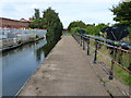 Towpath along the Birmingham and Fazeley Canal in B24 9SZ