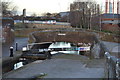 Roving Bridge, Aston Lock 1, Birmingham & Fazeley Canal in B6 4TH