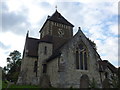 St Lawrence, Seale: rear view in GU10 1LD