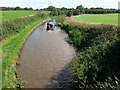 Llangollen canal from bridge 51 in SY12 0PP