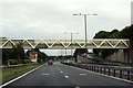 Footbridge over the North Wales Expressway in LL29 7YS