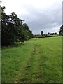 Footpath view near Coughton in B49 5HT