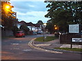 Old Church Lane, Stanmore, at dusk in HA7 4SA