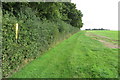 Bridleway past Western Old Parks Farm in Ashby Money Hill Ward