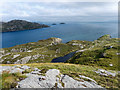 The entrance to Loch Seaforth from Druim Caol in HS3 3BD