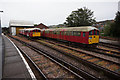 Rolling stock at Ryde St John's Road Train Station in PO33 1DS