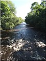 The River Wharfe from Denton Bridge in LS29 8NG