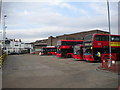 Layover area, Hounslow bus station in TW3 2DW