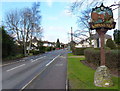Kirby Muxloe village sign in LE9 2BP