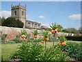 St Peter's Church Coughton from the Walled Garden in B49 5HL