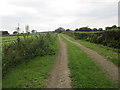 Farm track at Lye Heath in PO17 6ES