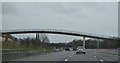 Footbridge at j28, M1 in DE55 2DZ