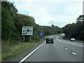 A38 Eastbound Saltash Services Ahead in PL12 4UP