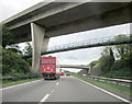A386 Crossing the A38 Plymouth Bypass in PL3 5SF