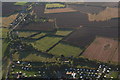 Ridge and furrow fields between Anderby and Anderby Creek: aerial 2015 in Anderby