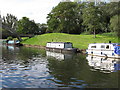 Malham, narrowboat on Paddington Branch canal in UB4 9ST