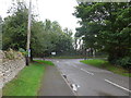 Looking along Church Lane towards the B430 in OX27 7PL