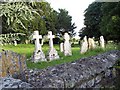 Churchyard at St Peter's Church, Britford in SP5 3EU