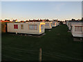 Static caravans, Brancaster Staithe in Brancaster Staithe