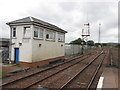 New Cumnock signalbox in Mansfield (East Ayrshire)