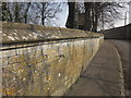 Cemetery wall, Sherborne in GL54 3DH