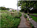 Path past the NE edge of Blaenavon Park, Blaenavon in NP4 9HY