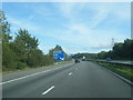 M4 eastbound nears Junction 47 in SA4 9WB