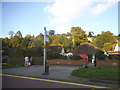 Suburban view on Godstone Road, Whyteleafe in CR6 9JB