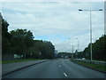 A48 Ringland Way nearing the M4 in NP19 9GR