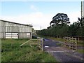 Farm track near Wydon in NE49 9JL