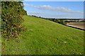 Downland view above East Wick Farm in SN8 4NS