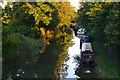 Last of the sunlight on the Kennet and Avon Canal in SN9 5JU