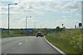 Slip road, Junction 6, M4 in SL1 2SF