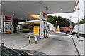 Petrol filling station at Northop Services in CH7 6LG
